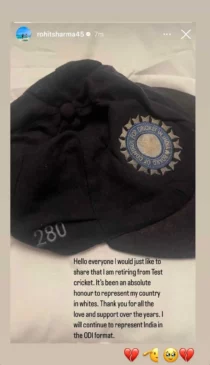 Ritika Sajdeh Instagram story