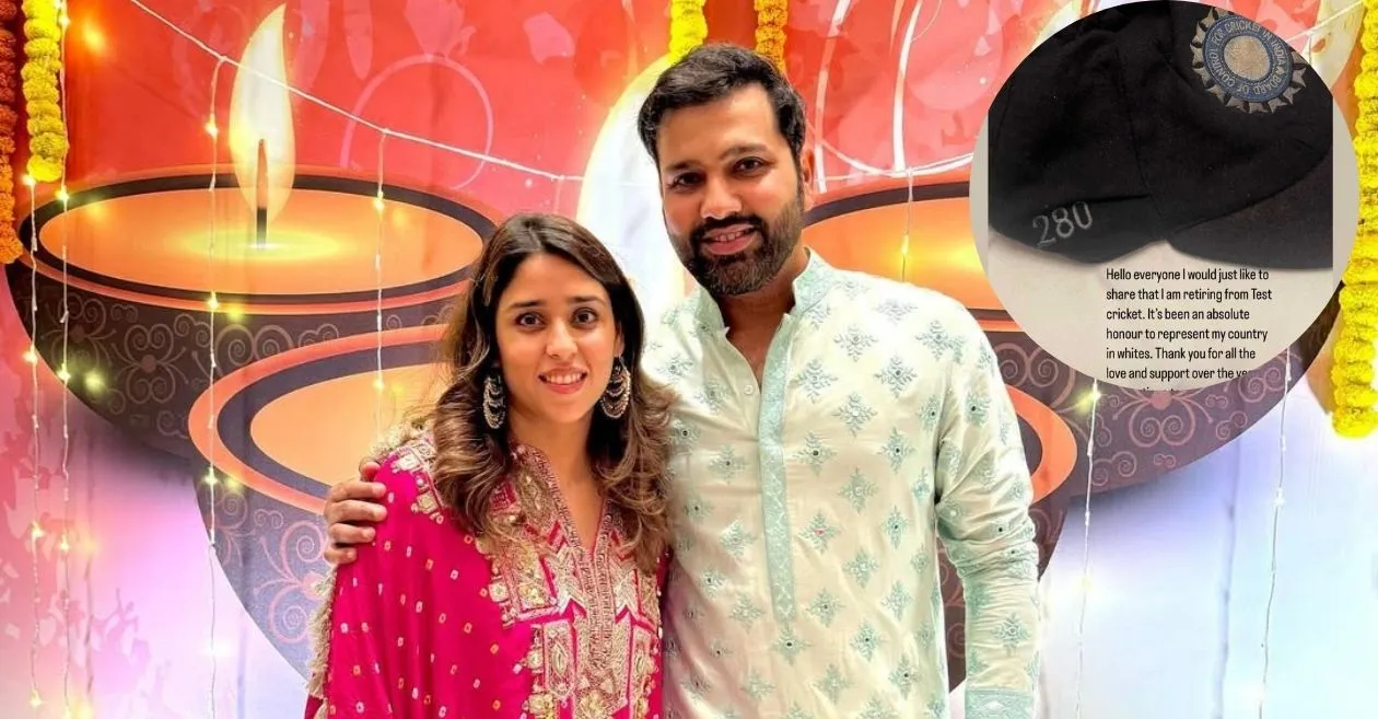 Ritika Sajdeh’s heartbroken reaction to Rohit Sharma’s Test retirement goes viral
