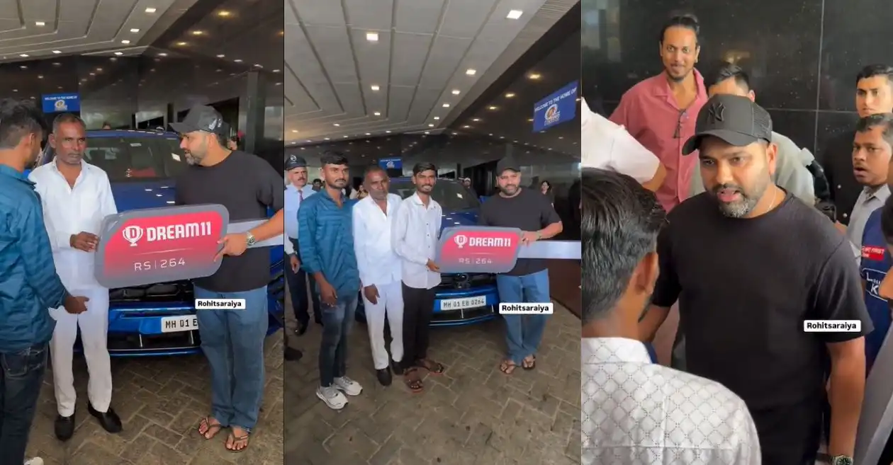 IPL 2025 [WATCH]: Rohit Sharma surprises fan by gifting his ₹4 crore Lamborghini Urus