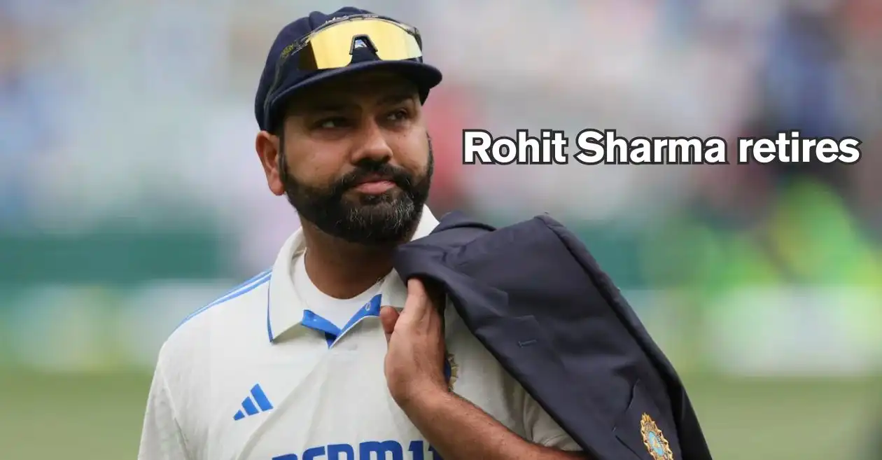 Rohit Sharma announces retirement from Test cricket