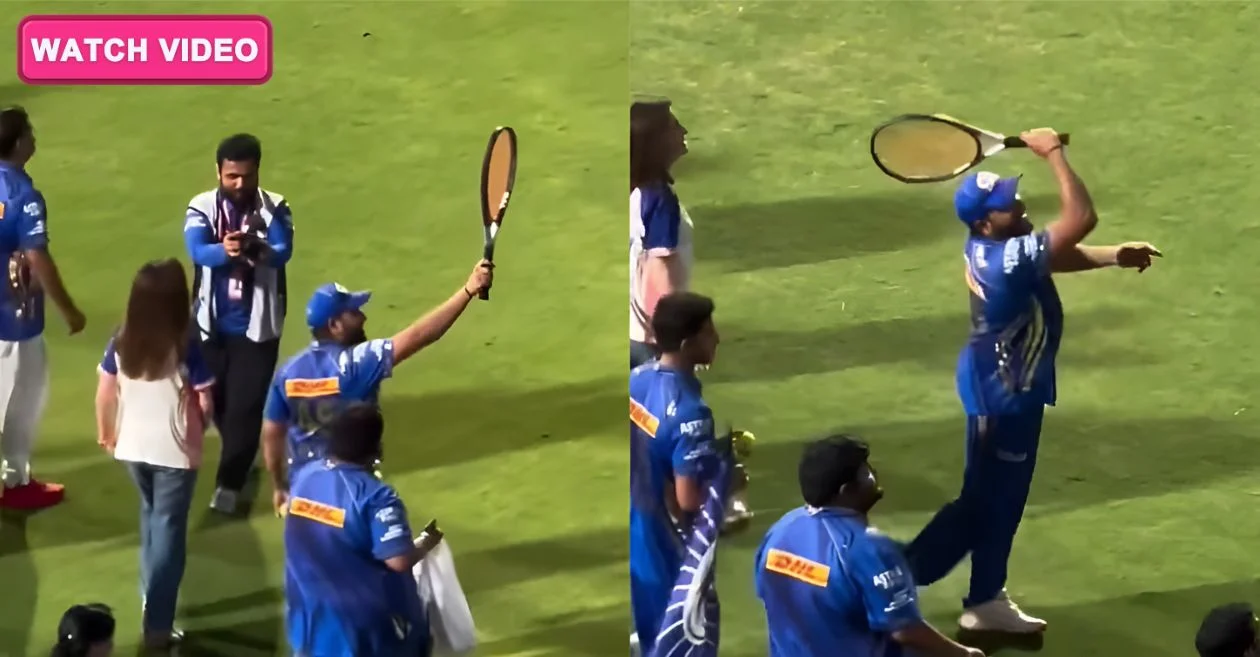 IPL 2025 [WATCH]: Rohit Sharma thanks Wankhede crowd in a touching moment after the last home game