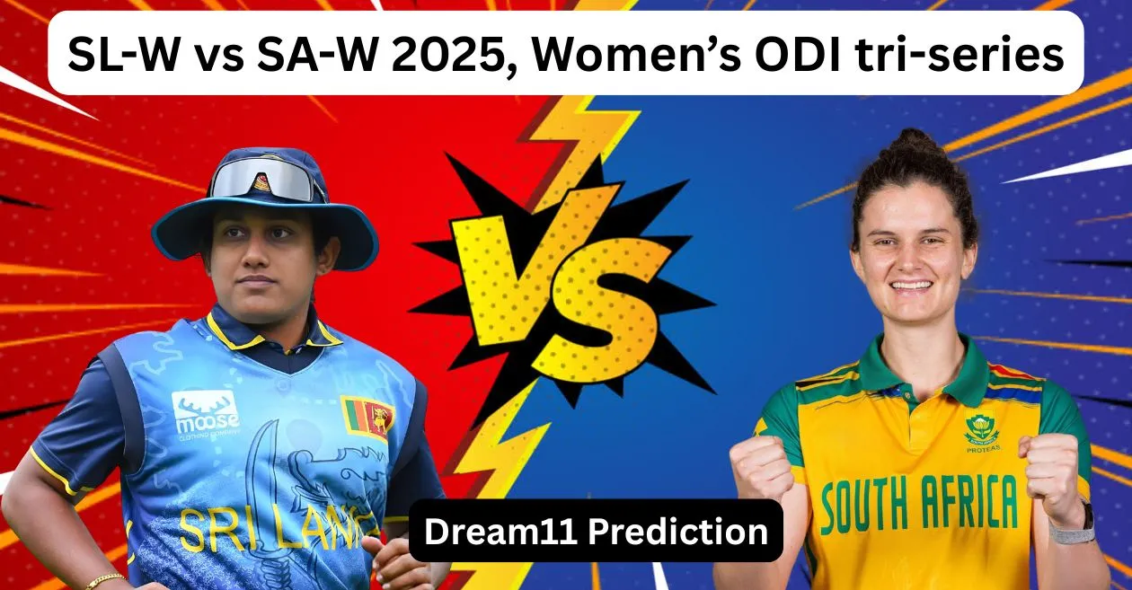 SL-W vs SA-W 2025, Women’s ODI tri-series: Dream11 Prediction, Fantasy Cricket Tips & Pitch Report | Sri Lanka vs South Africa