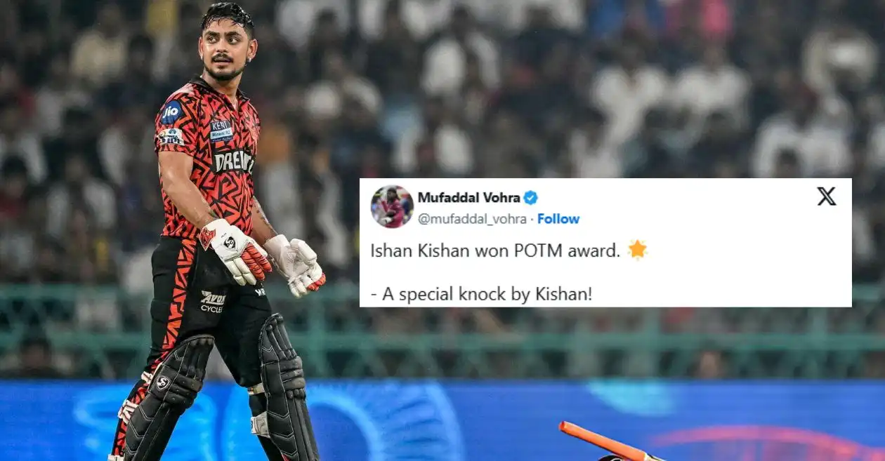 Netizens react as Ishan Kishan’s blistering 94 powers SRH to a dominant win over RCB in IPL 2025