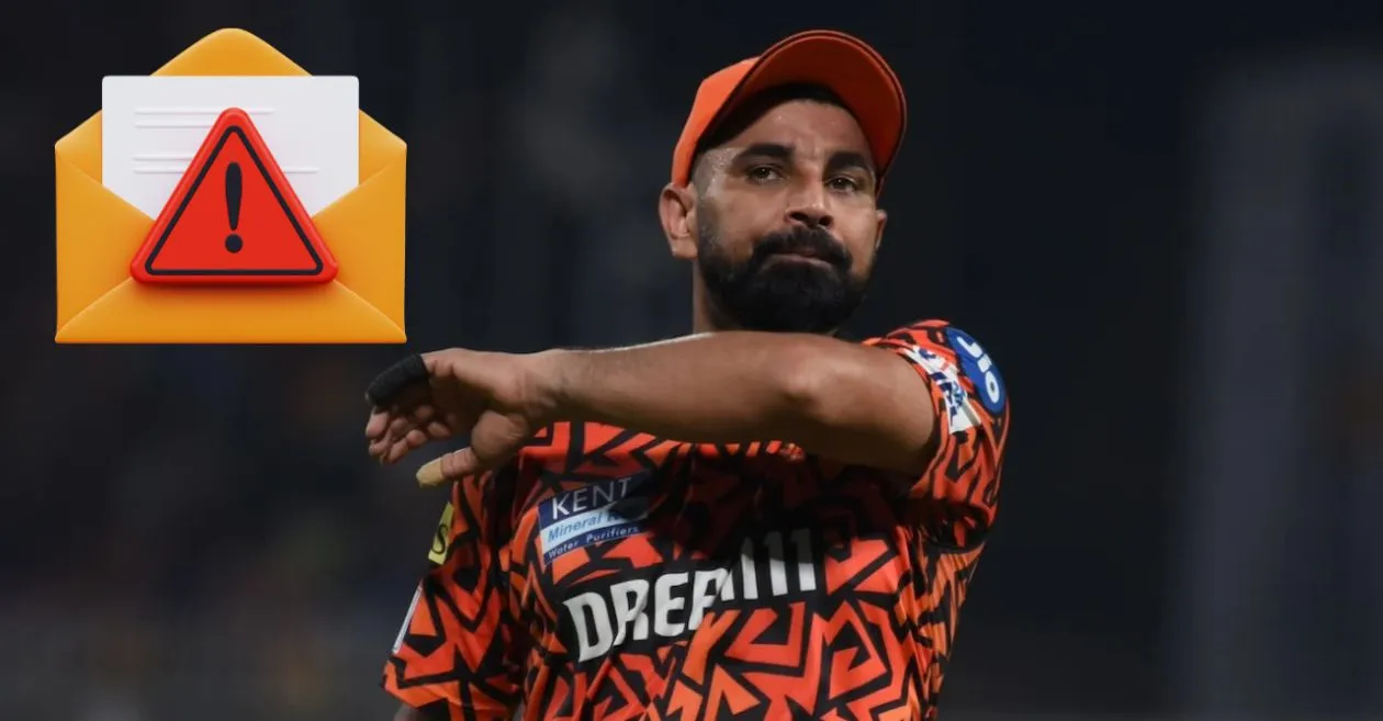 Mohammed Shami targeted with email death threat during IPL 2025 campaign with SRH