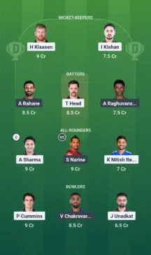 SRH vs KKR