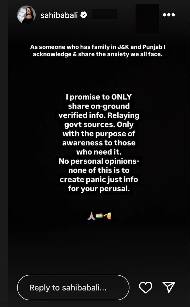 Sahiba Bali | Instagram