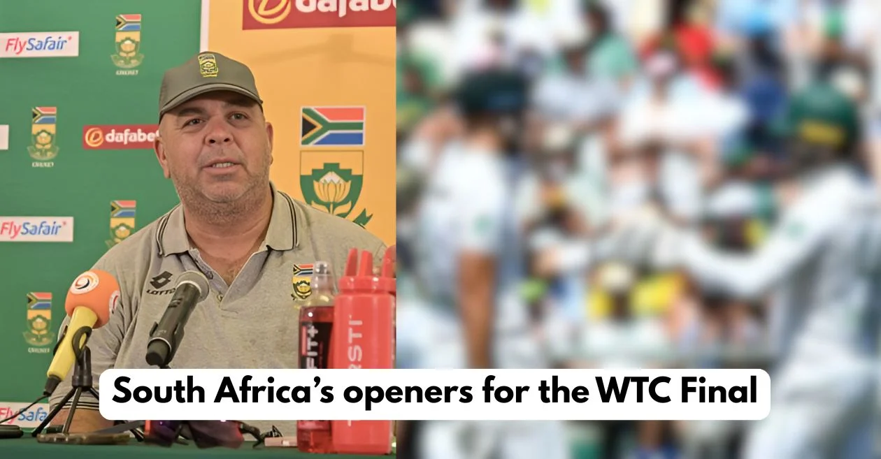 South Africa’s head coach picks opening pair for the WTC 2025 final against Australia