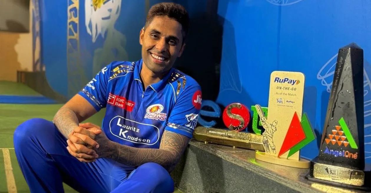 Suryakumar Yadav dedicates his POTM award to a special person after MI beat DC to enter IPL 2025 playoffs