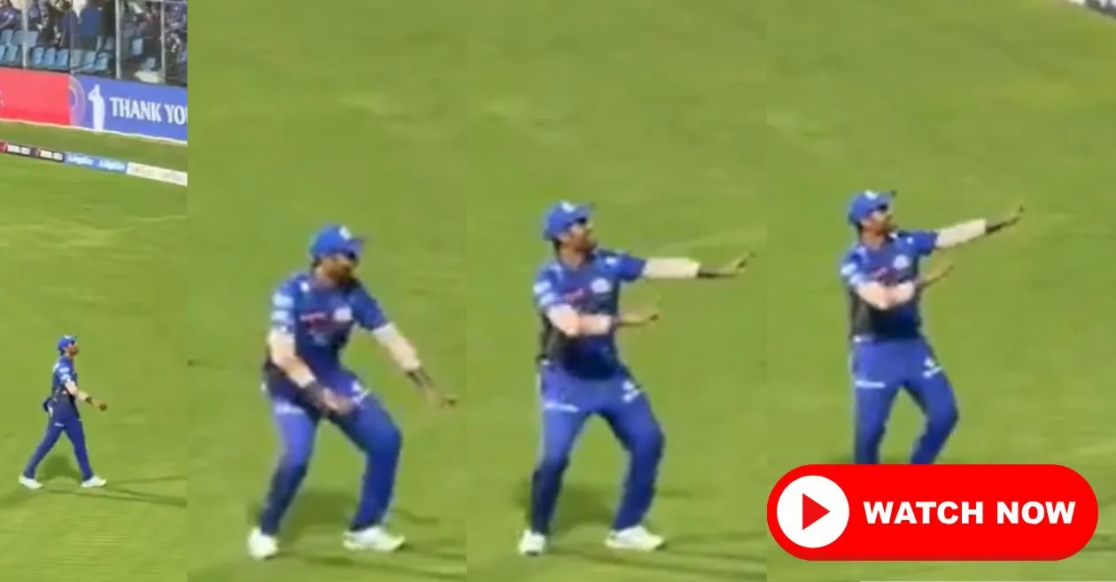 IPL 2025 [WATCH]: Suryakumar Yadav shows off his bhangra moves during MI vs DC game