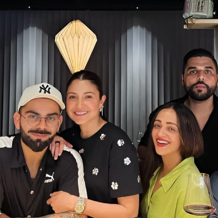 Virat Anushka Malvika and Nikhil