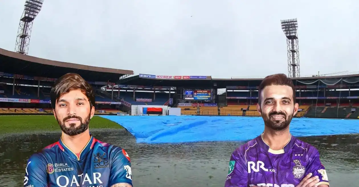 IPL 2025, RCB vs KKR: Bengaluru Weather Update – Rain threat in today’s match at M. Chinnaswamy Stadium
