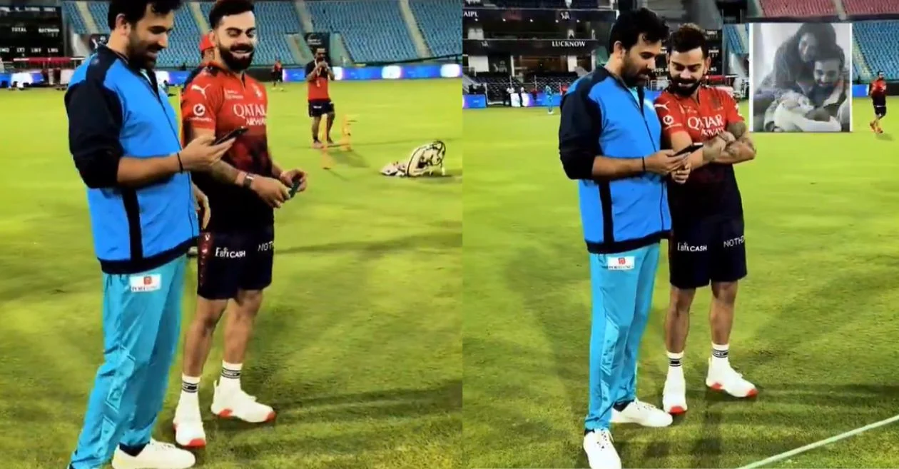WATCH: Virat Kohli melts hearts with his sweet reaction to Zaheer Khan’s baby boy pics
