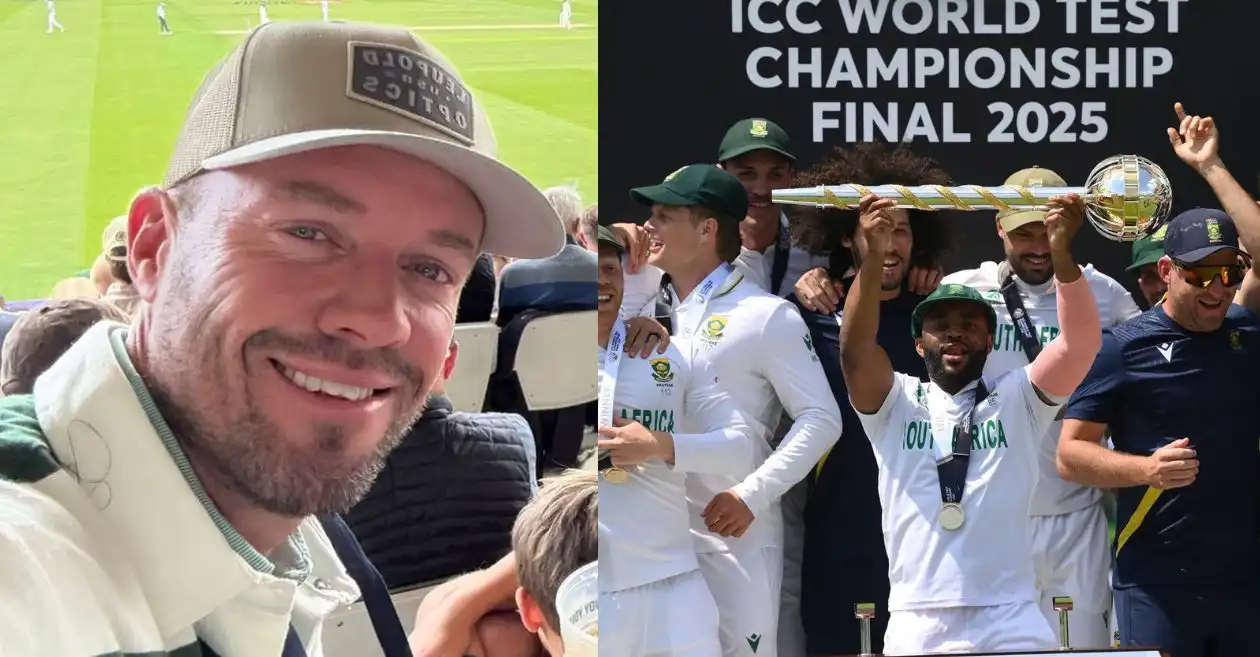 AB de Villiers pens a heartwarming tribute as South Africa end 27-year ICC title drought with WTC 2025 win