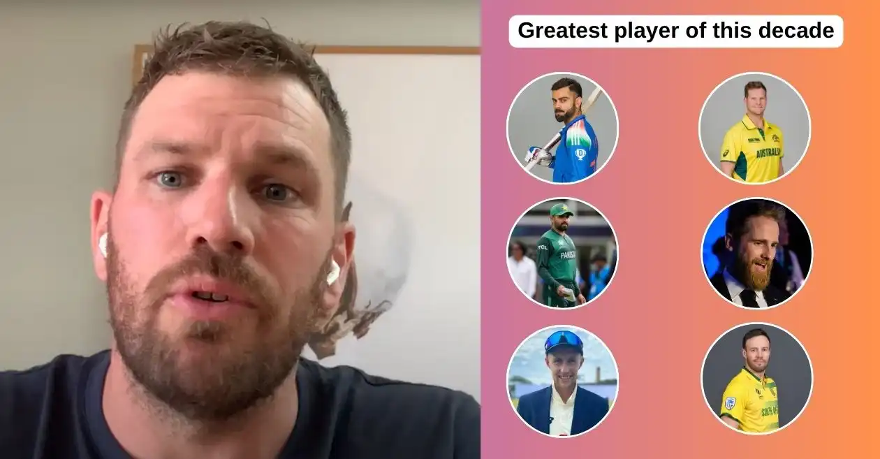 Aaron Finch names the greatest player of current decade