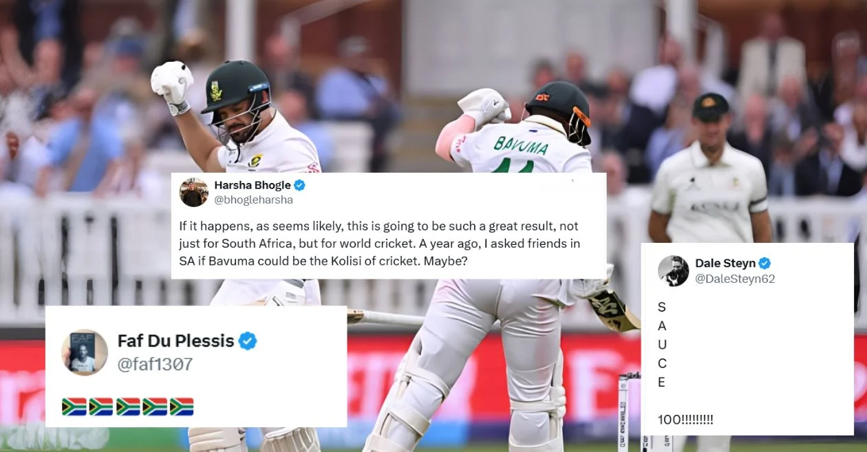 WTC 2025 Final: Fans react as Aiden Markram and Temba Bavuma’s solid partnership pushes South Africa close to a historic win at Lord’s | SA vs AUS, Day 3