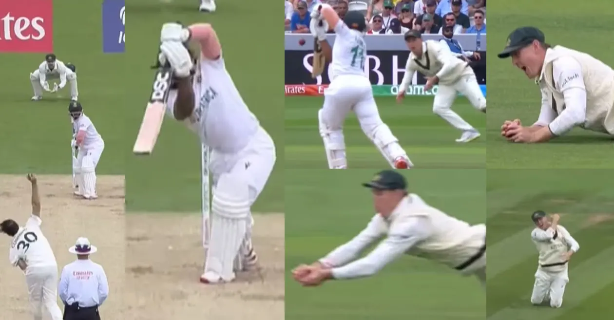 WTC 2025 Final [WATCH]: Airborne Marnus Labuschagne plucks a blinder to dismiss Temba Bavuma during SA vs AUS Day 2 clash