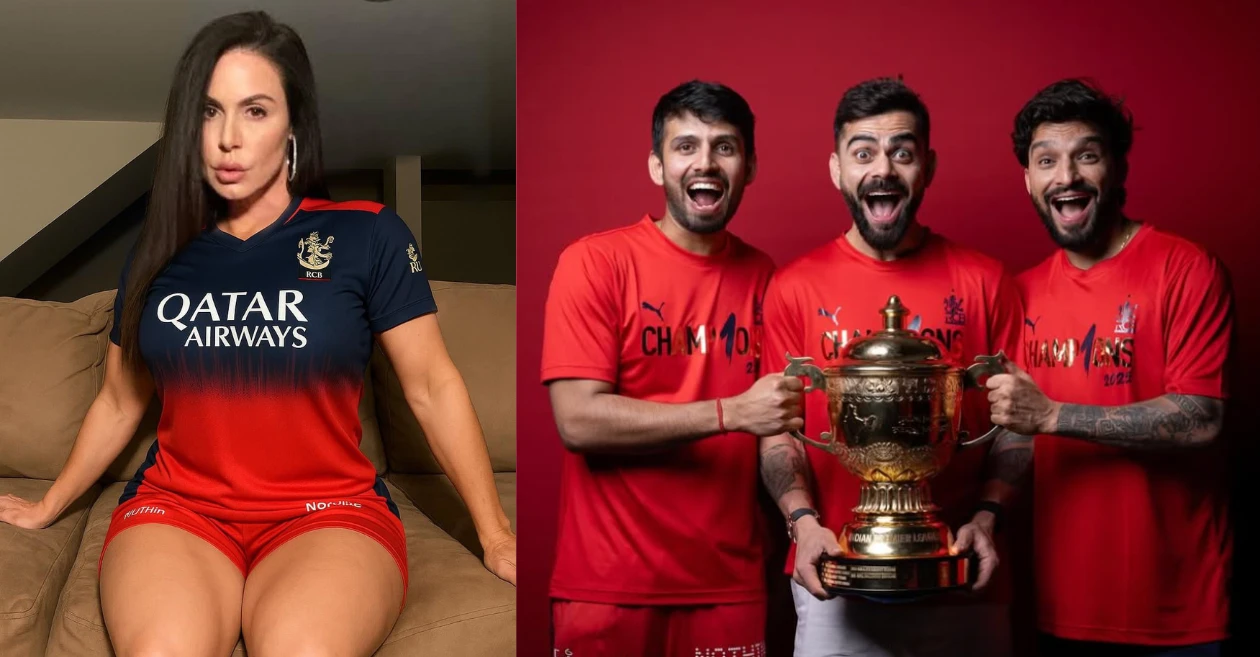 American actress Kendra Lust bowled over by RCB superstar Virat Kohli