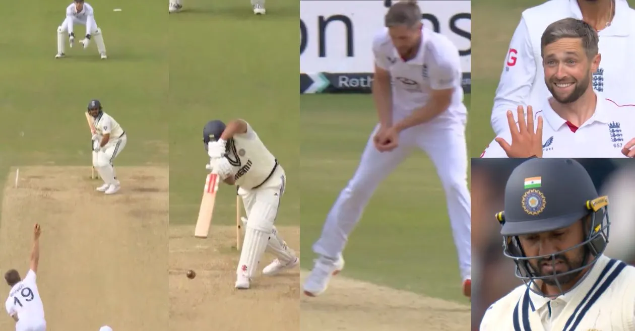 WATCH: Chris Woakes stuns with a sharp reflex catch to remove Karun Nair on Day 4 of the ENG vs IND Headingley Test