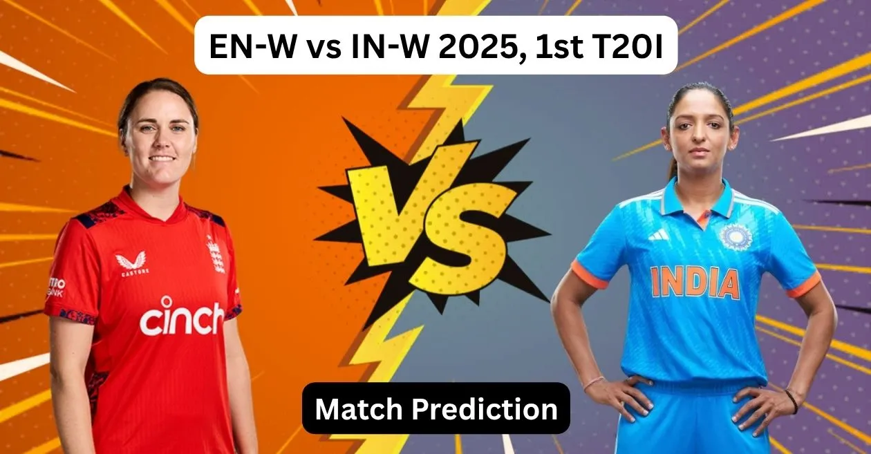 EN-W vs IN-W 2025, 1st T20I: Dream11 Prediction, Fantasy Cricket Tips & Pitch Report | England vs India