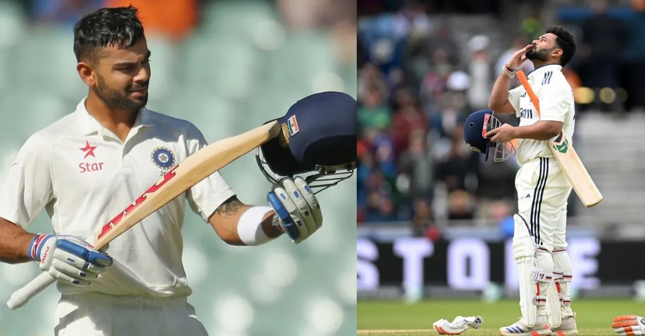 Elite list of 5 Indian batters with away twin centuries ft. Rishabh Pant