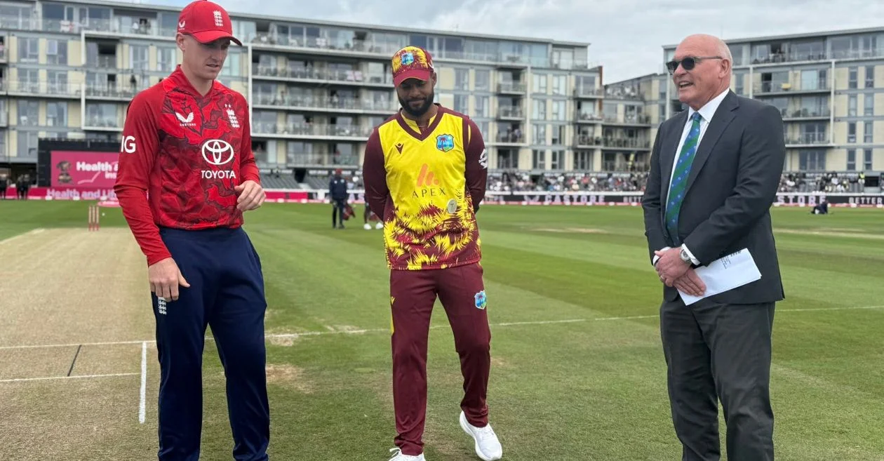 England vs West Indies 2025: Probable playing XI, Pitch Report & Weather Forecast for the 3rd T20I