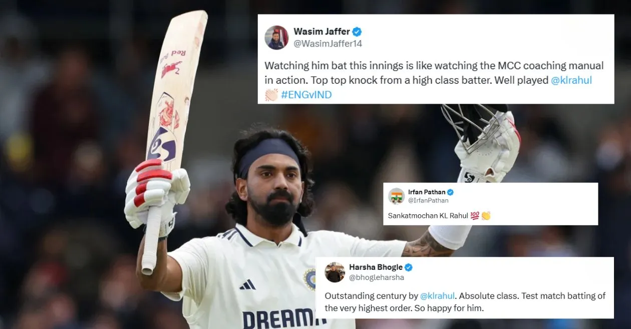 Fans go gaga as KL Rahul smashes a sensational century on Day 4 of the ENG vs IND Headingley Test