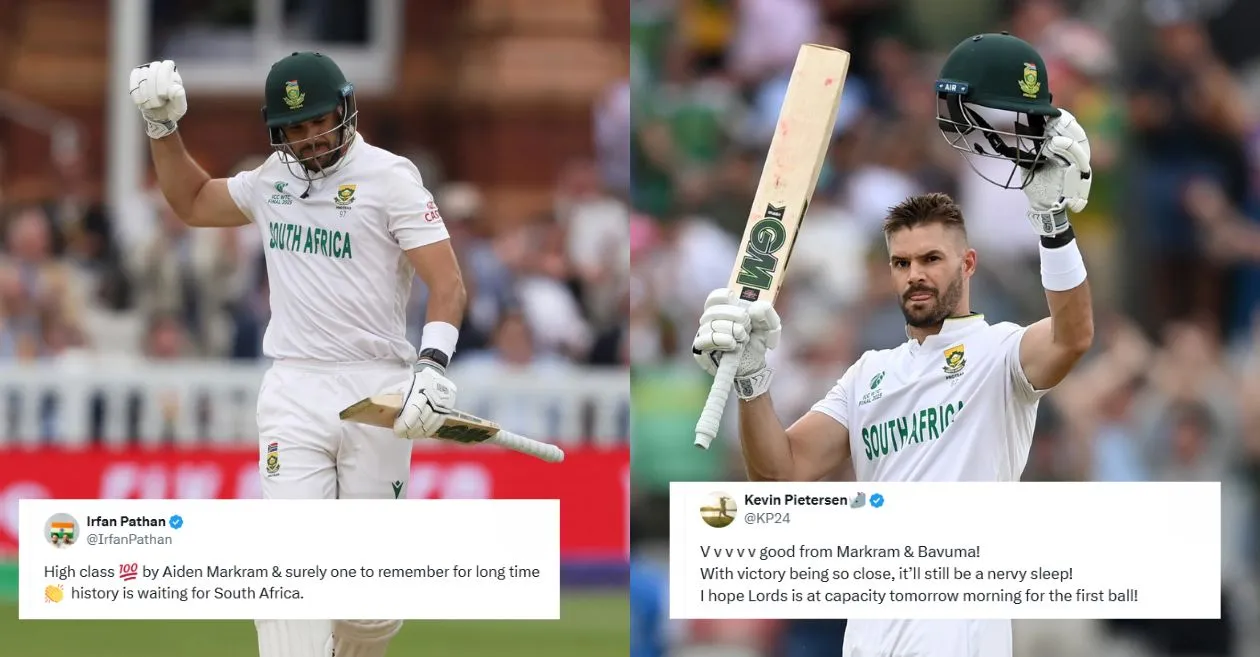 Fans go wild as Aiden Markram’s sublime ton at Lord’s keeps South Africa on track for a historic WTC 2025 triumph
