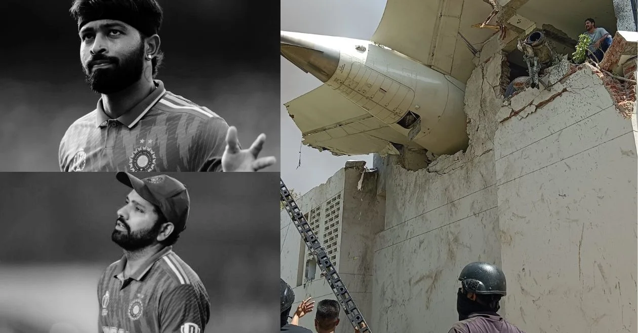 From Rohit Sharma to Hardik Pandya: Tragic plane crash in Ahmedabad leaves cricketers heartbroken