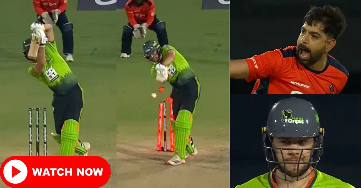 MLC 2025 [WATCH]: Haris Rauf gets revenge on Gerald Coetzee as San Francisco Unicorns overpower Seattle Orcas