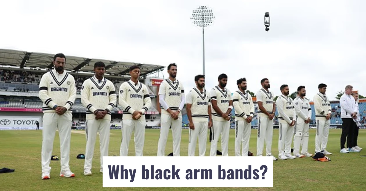 ENG vs IND: Here’s why England and India players are wearing black armbands on Day 5 of the Headingley Test