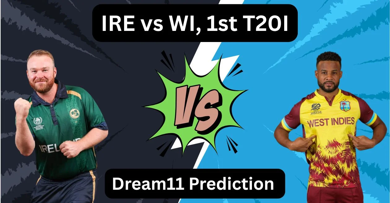 IRE vs WI 2025, 1st T20I: Match Prediction, Dream11 Team, Fantasy Tips and Pitch Report | Ireland vs West Indies