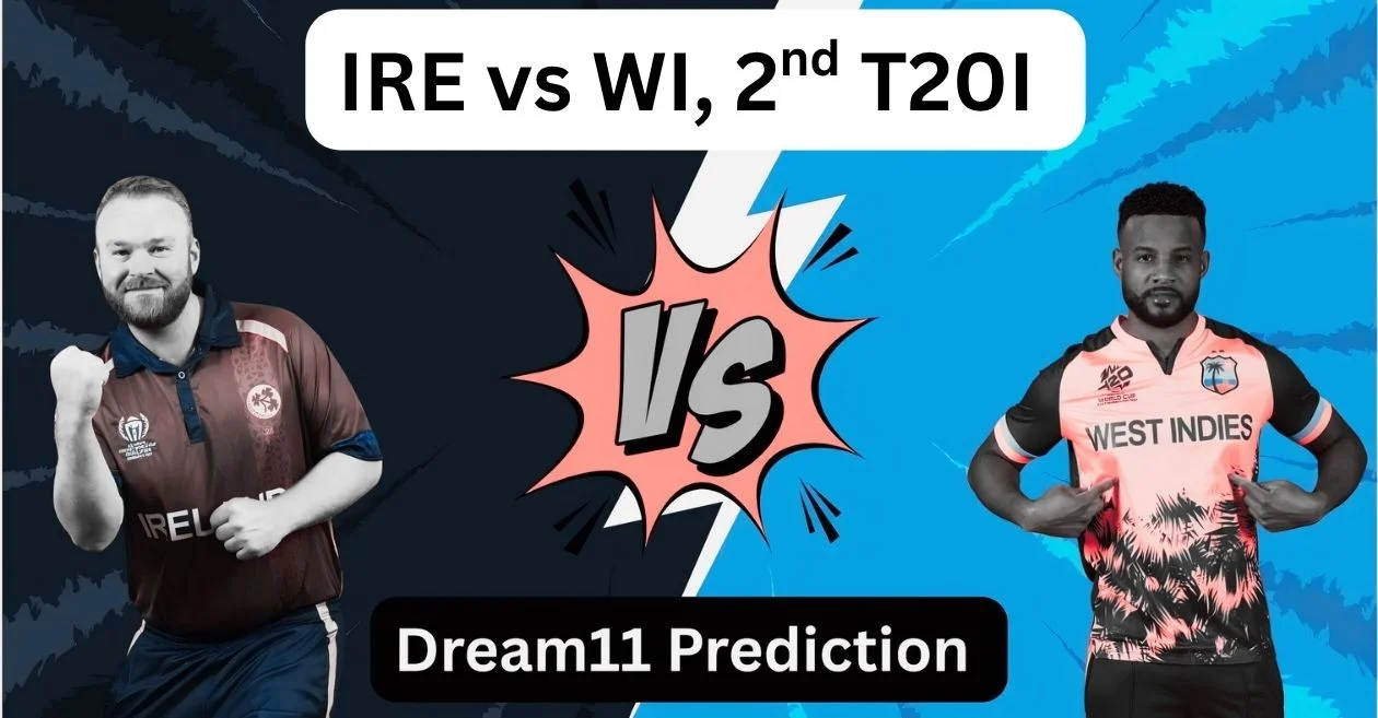 IRE vs WI 2025, 2nd T20I: Match Prediction, Dream11 Team, Fantasy Tips and Pitch Report | Ireland vs West Indies