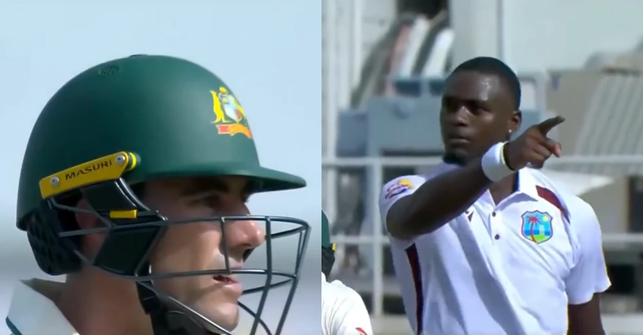 WI vs AUS: Jayden Seales punished for aggressive send-off to Pat Cummins in Bridgetown Test