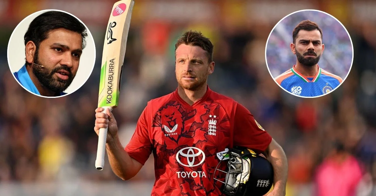 ENG vs WI 2025: Jos Buttler surpasses Virat Kohli and equals Rohit Sharma in T20I milestones
