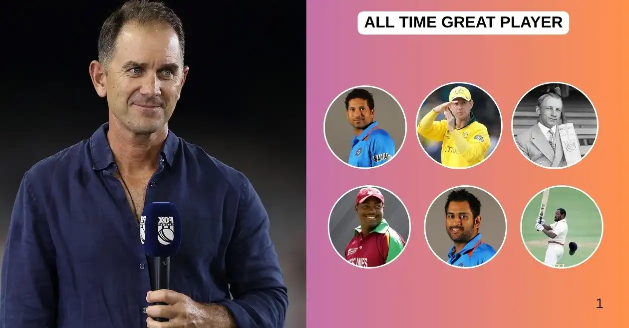 Justin Langer picks the all-time great player in world cricket