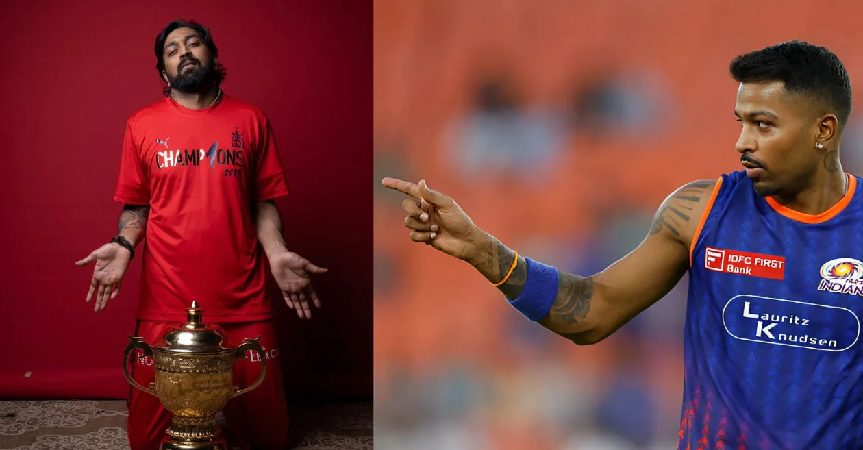 Hardik Pandya reacts emotionally to Krunal’s IPL 2025 trophy-winning spell for RCB