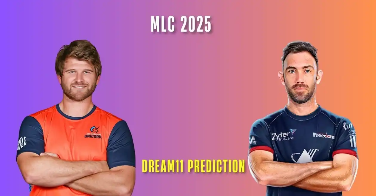 SF vs WAS, MLC 2025: Match Prediction, Dream11 Team, Fantasy Tips & Pitch Report | San Francisco Unicorns vs Washington Freedom