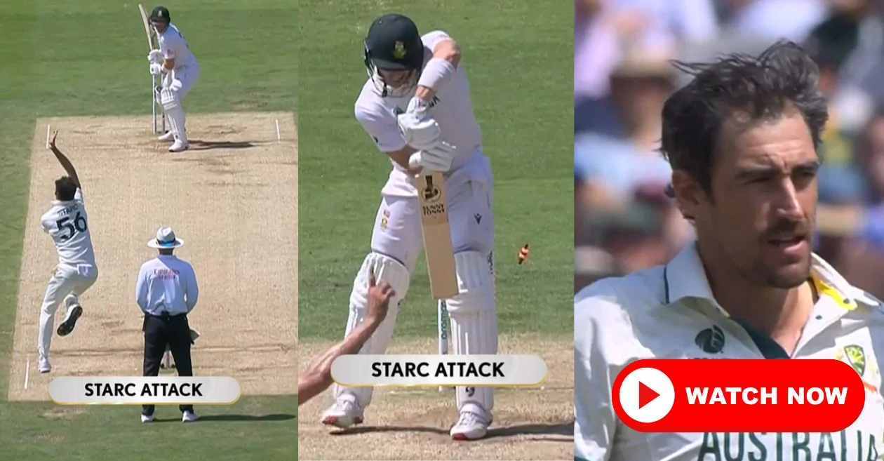 WTC 2025 Final [WATCH]: Mitchell Starc delivers a jaffa to dismiss Tristan Stubbs as Australia keeps fighting at Lord’s