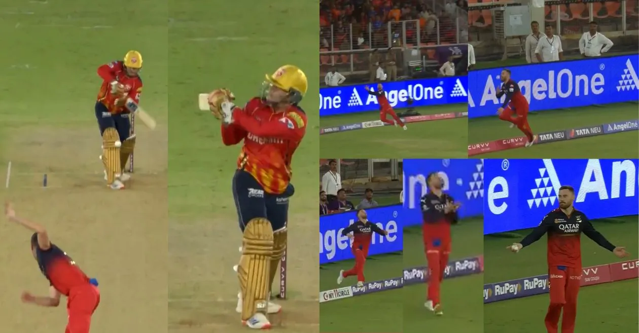 RCB vs PBKS [WATCH]: Phil Salt takes a blinder on the boundary to dismiss Priyansh Arya in the IPL 2025 final