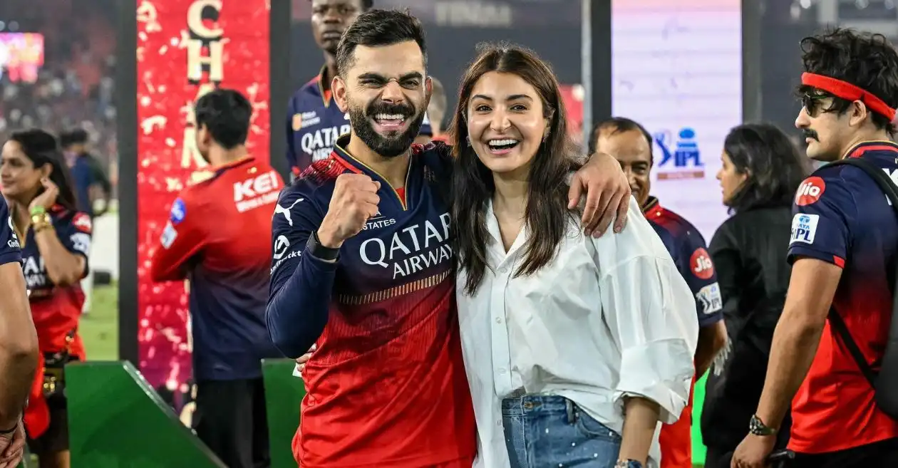 In Pics: RCB players celebrate with family members after historic IPL 2025 title win