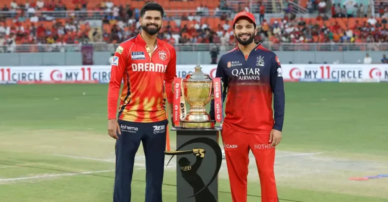 IPL 2025 Final: RCB vs PBKS, Head-to-Head Record, Narendra Modi Stadium T20 Stats