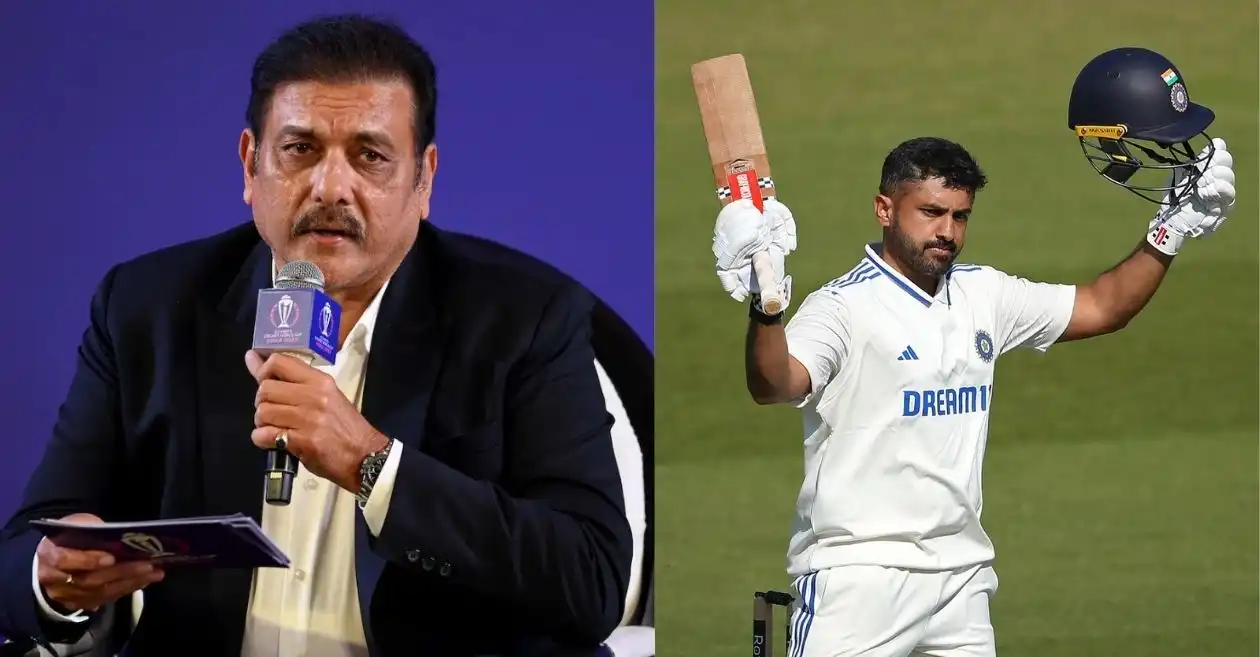Ravi Shastri picks his India XI for first Test against England; names Karun Nair as No. 5 batter