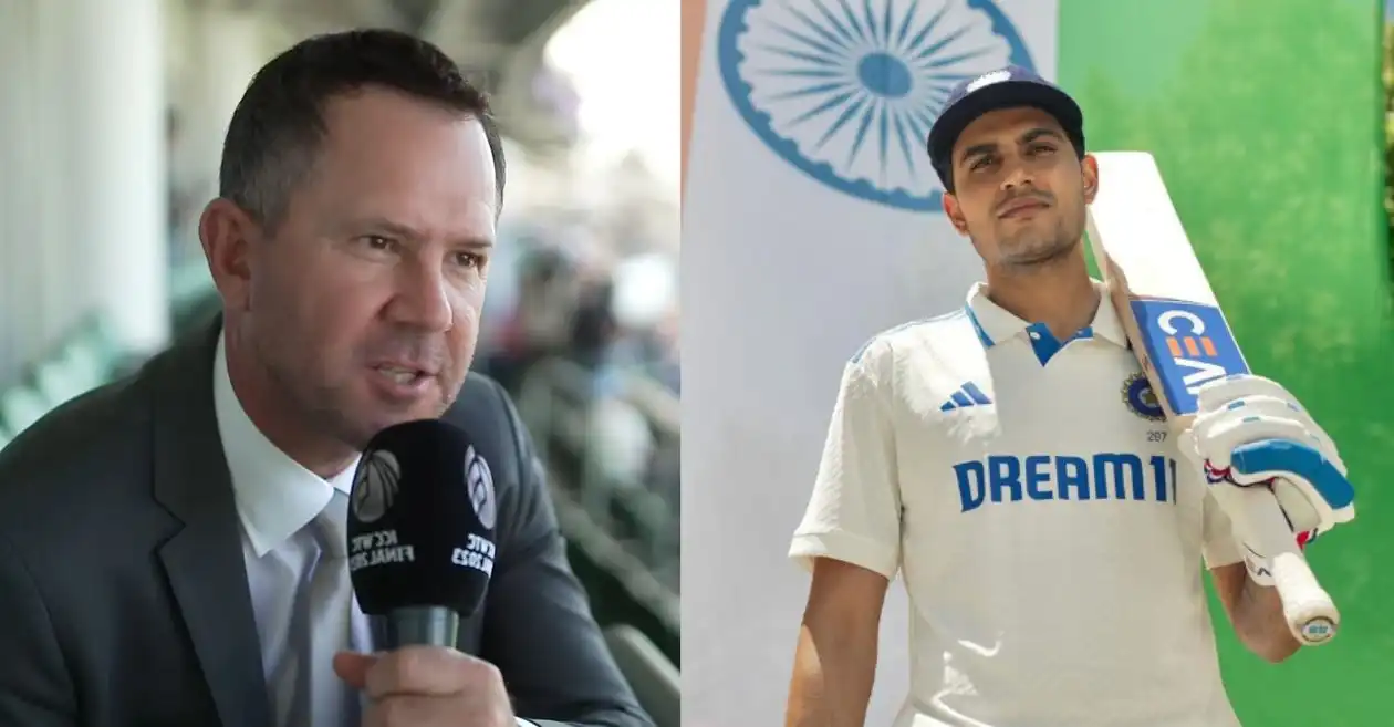 Ricky Ponting explains why Shubman Gill should bat at No.4 for India in the Test series against England