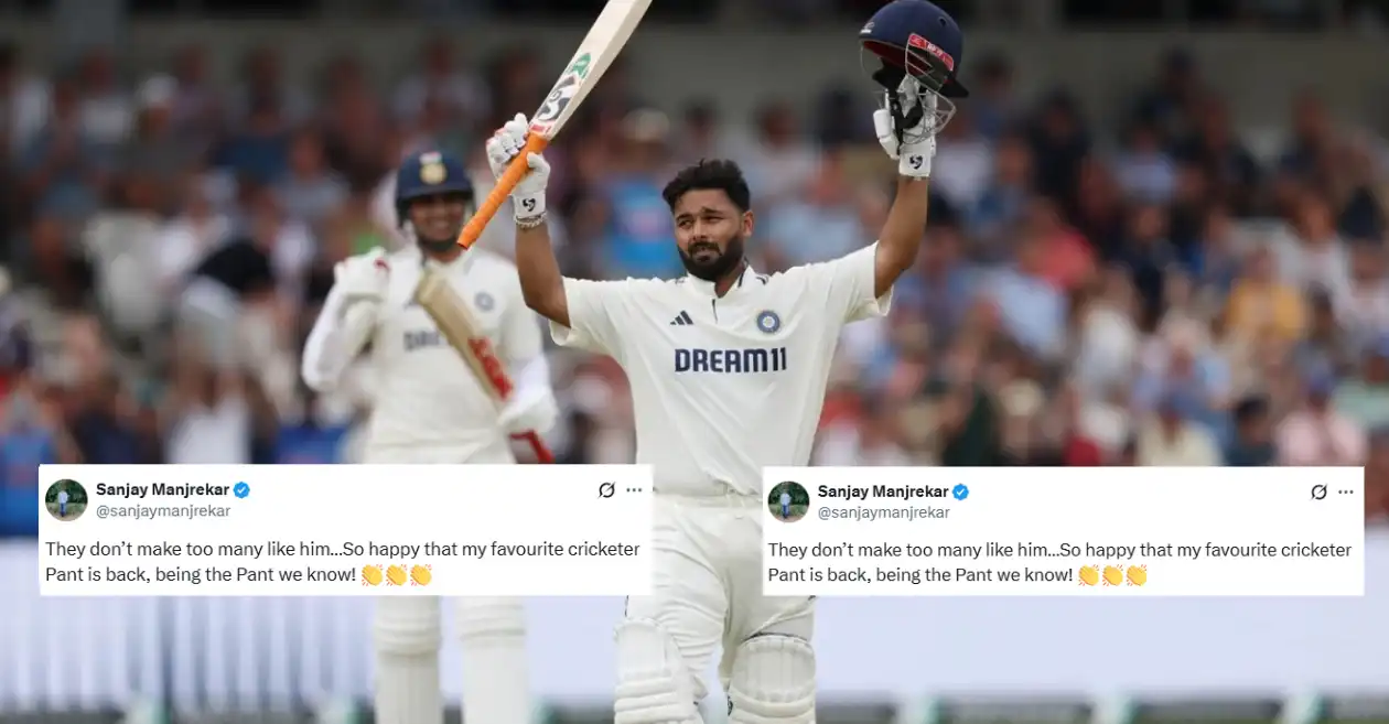 Netizens go crazy as Rishabh Pant hits a fabulous hundred on Day 2 of ENG vs IND Leeds Test