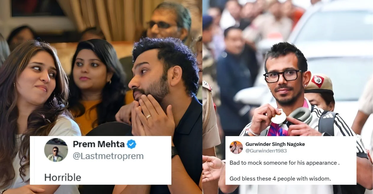 Fans express outrage as Rohit Sharma’s wife Ritika Sajdeh labels Yuzvendra Chahal a ‘cartoon’ on air