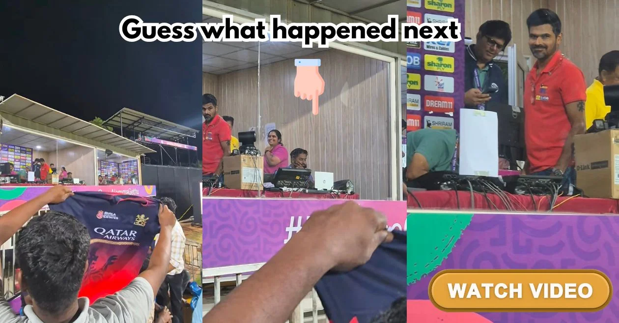 WATCH: RCB fans go full savage mode on CSK icon S. Badrinath during TNPL 2025 game