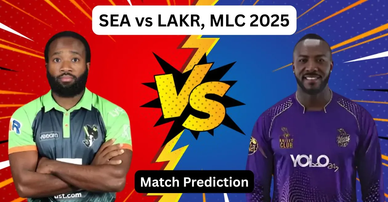 SEA vs LAKR, MLC 2025: Match Prediction, Dream11 Team, Fantasy Tips & Pitch Report | Seattle Orcas vs Los Angeles Knight Riders