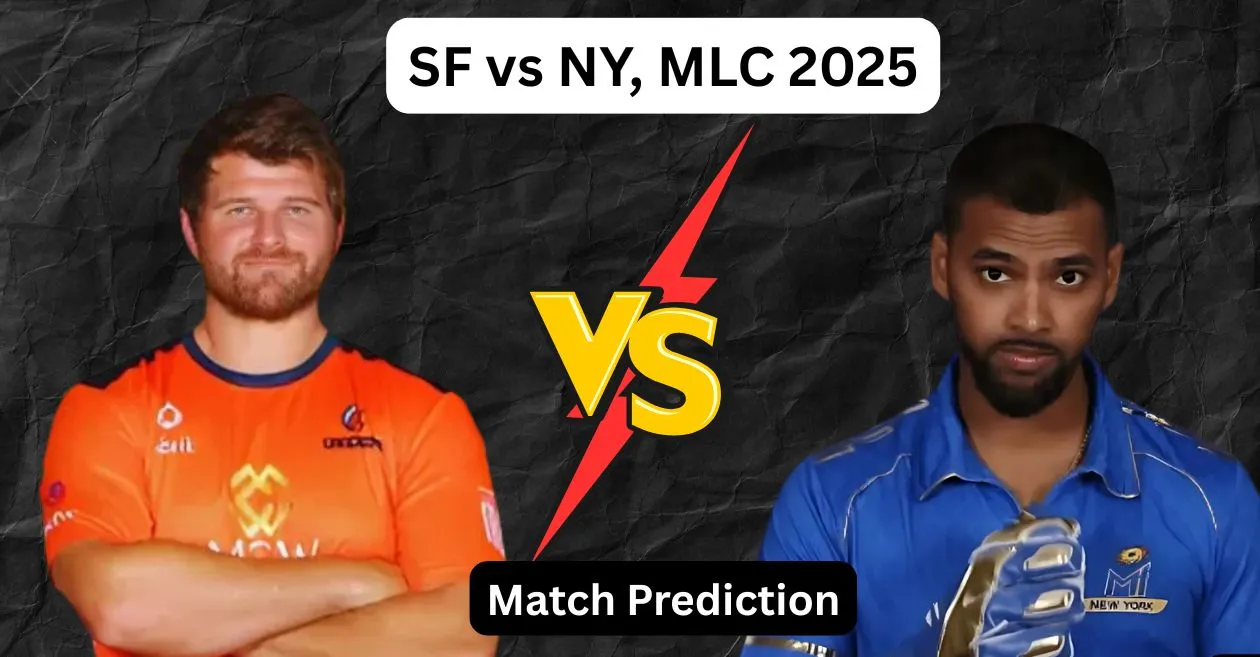 SF vs NY, MLC 2025: Match Prediction, Dream11 Team, Fantasy Tips & Pitch Report | San Francisco Unicorns vs MI New York