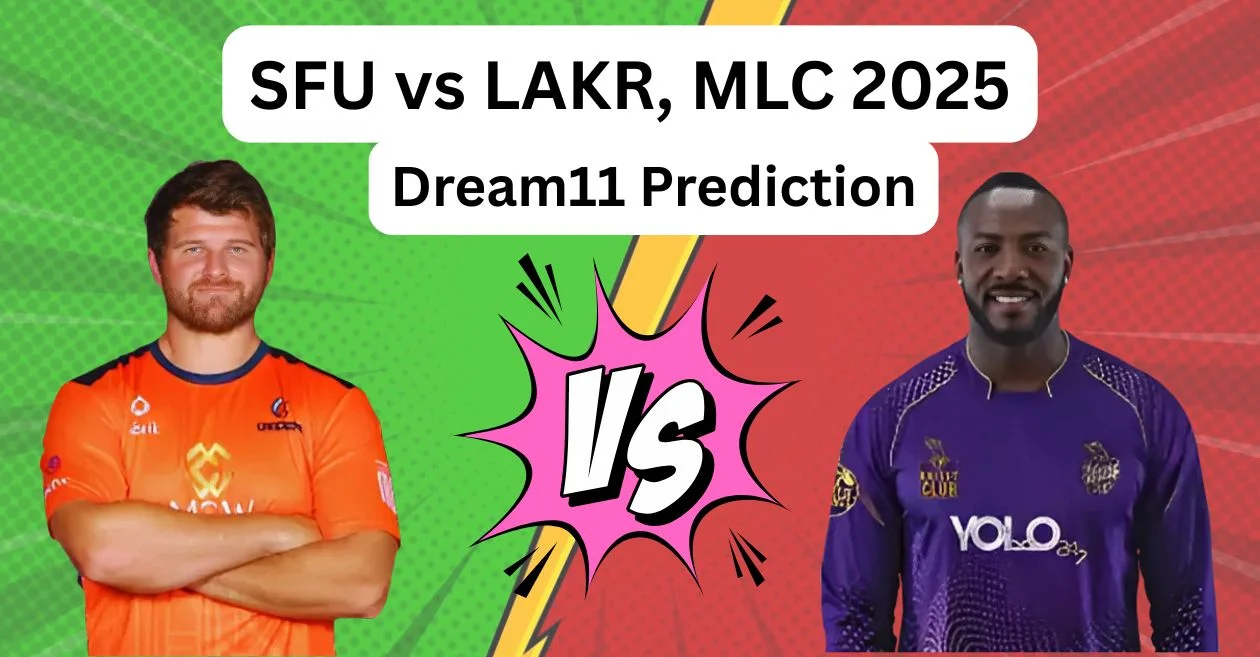SFU vs LAKR, MLC 2025: Match Prediction, Dream11 Team, Fantasy Tips & Pitch Report | San Francisco Unicorns vs Los Angeles Knight Riders