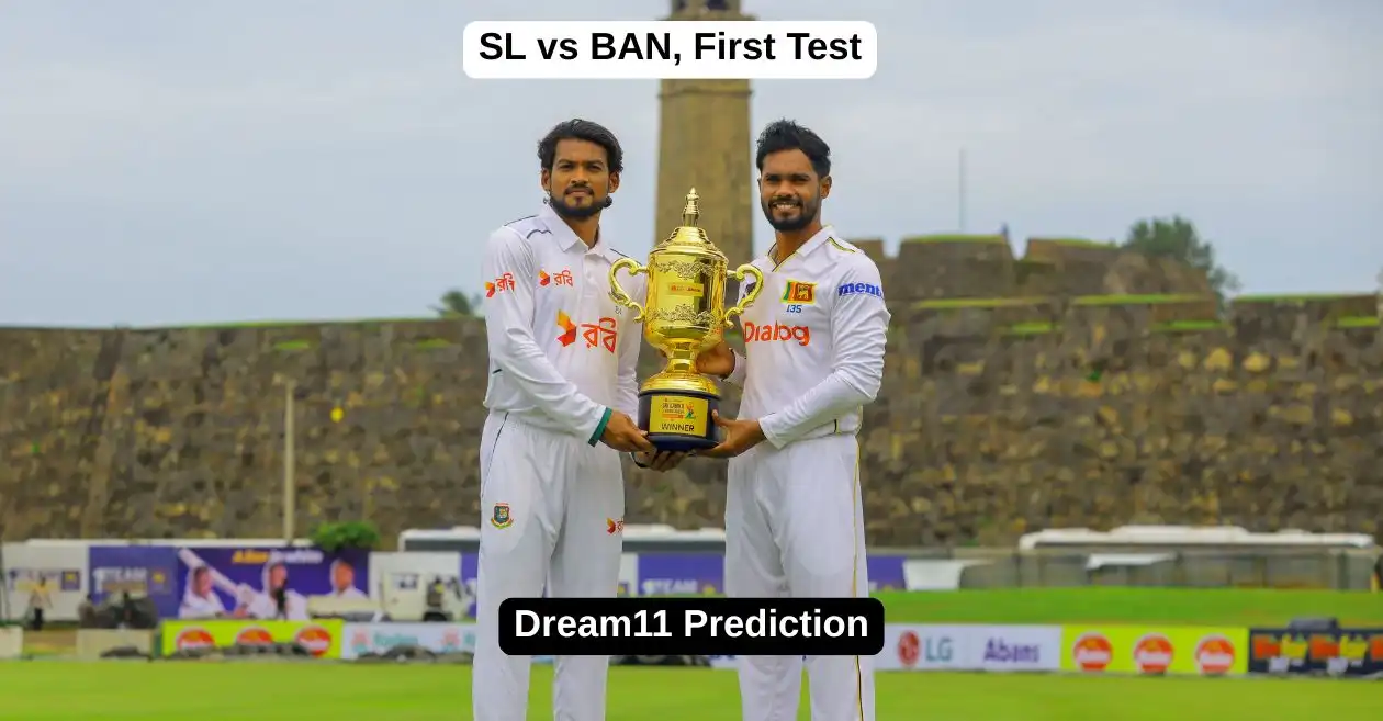 SL vs BAN 2025, 1st Test: Match Prediction, Dream11 Team, Fantasy Tips and Pitch Report | Sri Lanka vs Bangladesh